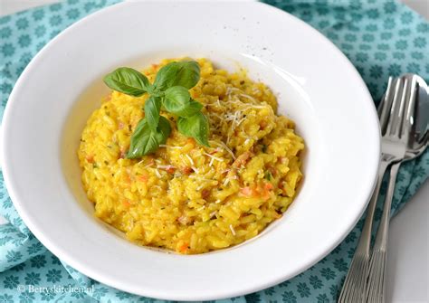 Risotto Met Saffraan En Spekjes Betty S Kitchen Blog Met Lekkere Recepten