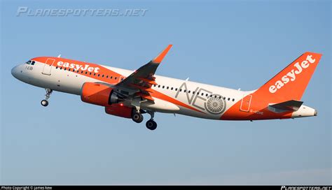 G UZHE EasyJet Airbus A320 251N Photo By James Kew ID 843572