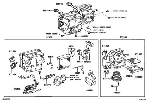 Heating And Air Conditioning Cooler Unit For 2005 2009 Toyota Prius