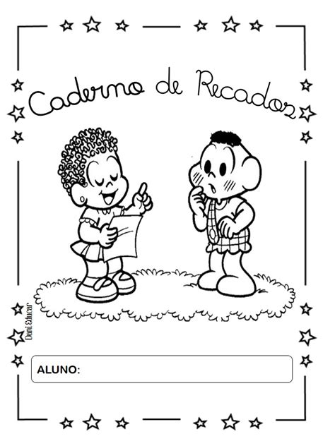 Capa Para Caderno De Recados Dani Educar