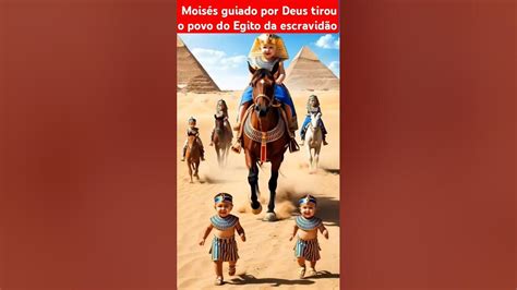 Quantas Pessoas Moises Tirou Do Egito - Moisés tirou o povo da escravidão do Egito - YouTube