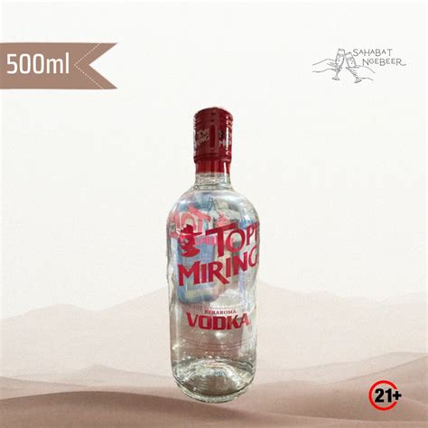 jual topi miring vodka ml shopee indonesia