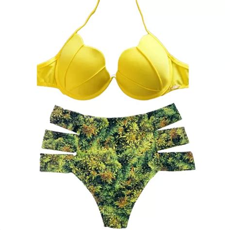 Biqu Ni Concha Bojo Fixo Tanga Hot Pants Estampado Frete Gr Tis