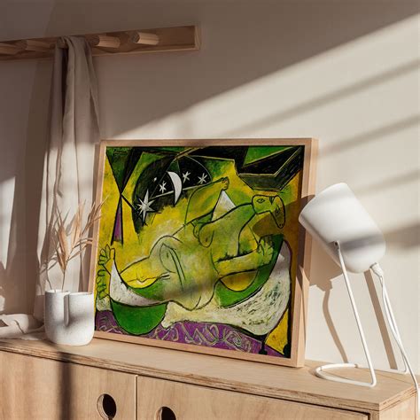 A reclining female nude by Pablo Picasso 1936 Framed Wall Art Wall Décor Paintings Wall
