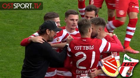 OSTSPORT TV FC Energie Cottbus ZFC Meuselwitz Highlights YouTube