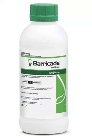 Barricade Herbicide 1 Litre