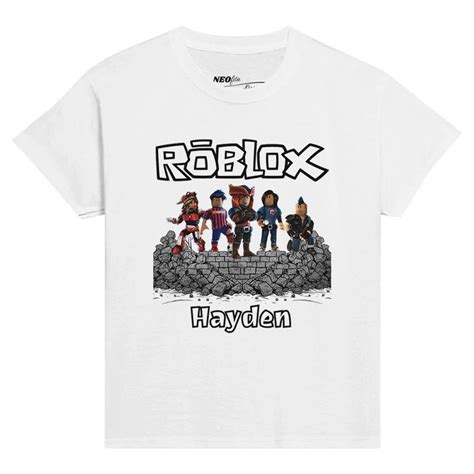 Roblox Kids T Shirt Best Roblox Personalised T Tee For Kids