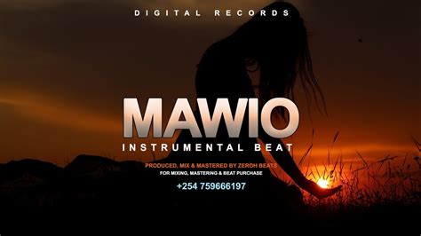 Bongo X Zouk X Afro Instrumental Beat MAWIO By Producer ZerohBeats