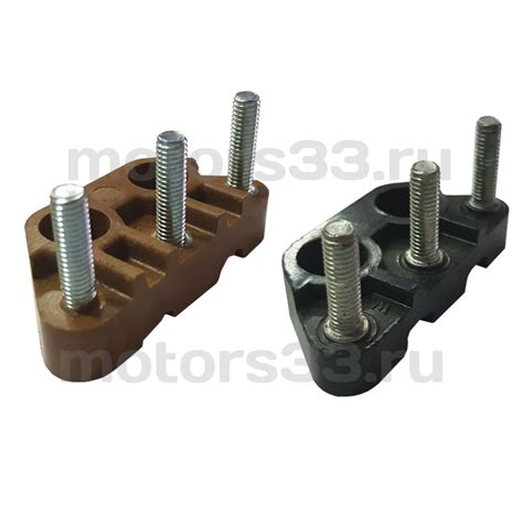 Колодка клеммная (панель) ВОВ 112 380В 57х25х28 мм – www.motors33.ru