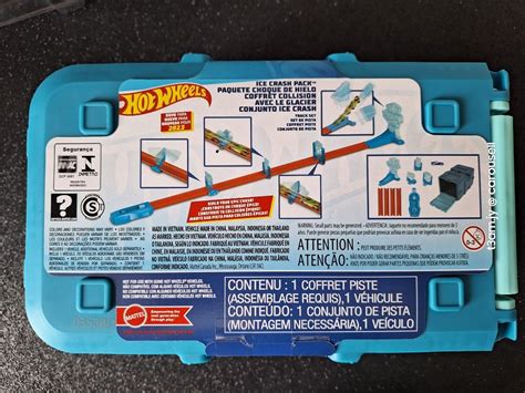 Hot Wheels Track Builder Ice Crash Pack Hobbies Toys Toys Games On Carousell