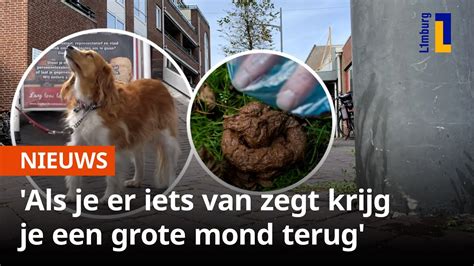 Honden Plassen Tegen Winkels En Poepen Op De Straat 1Limburg YouTube