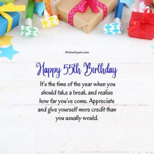 20 Fabulous 55th Birthday Wishes And Quotes