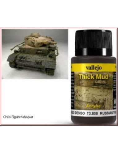 Vallejo Weathering Effects Thick Mud Russian Ml