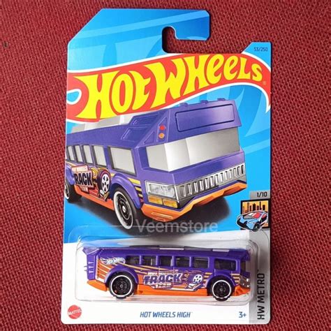 Jual Hotwheels Bus Hot Wheels High Original Mattel Sni Shopee Indonesia