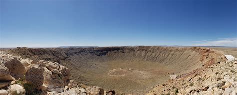 Meteor Crater National Landmark, AZ. [5369x2170] [OC] : r/EarthPorn