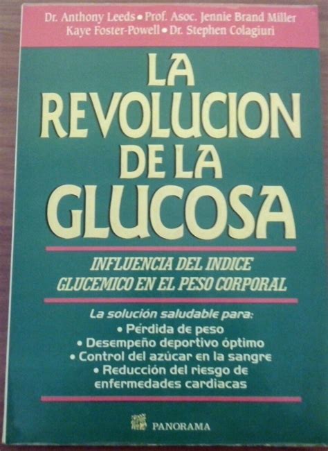 La Revolucion De La Glucosa The Glucose Revolution Amazon Br