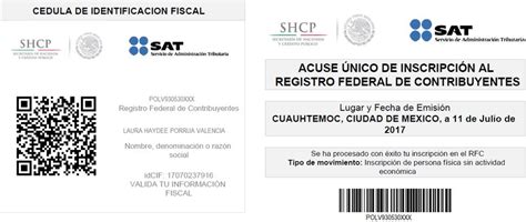 Guía Rápida Para Inscripción Al Rfc Con Curp