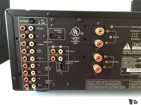 Denon Pma 2000 Ivr Integrated Amplifier Excellent Condition Photo