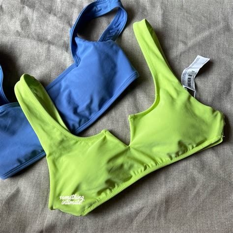 Jual Forever Fubu Split Square Bralette Bikini Top Swimwear Monokini