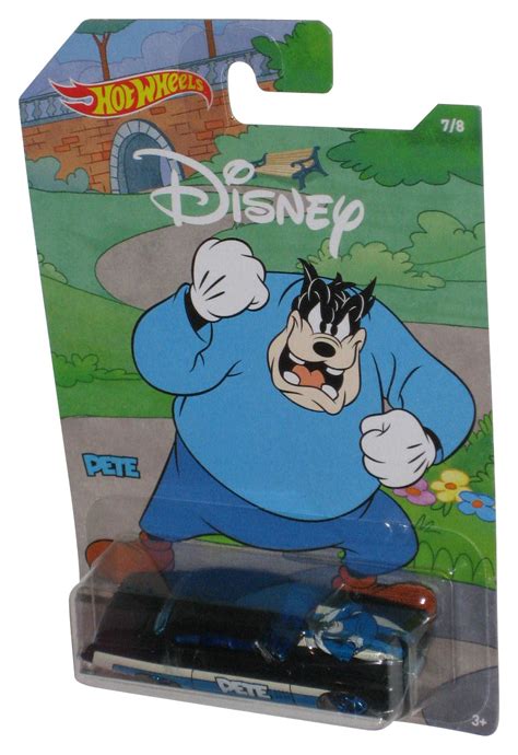 Hot Wheels Disney Mickey Friends Pete Blue Fish D Chip D Toy Car 7 8 Walmart