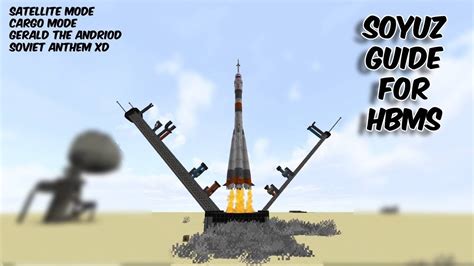 Soyuz Guide Hbms Mod How To Use Soyuz Rocket In Hbms Mod Minecraft Youtube