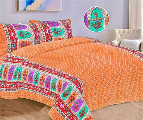 Cotton Double Bed Sheets At Rs 490 Piece Cotton Double Bed Sheets In