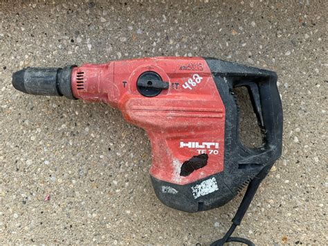 Hilti Te 70 Corded Rotary Hammer Drill Concrete Breaker [working] Ebay