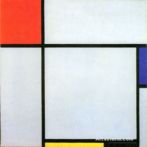 Mondrian's De Stijl painting. | Download Scientific Diagram