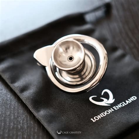 Flat Chastity Cage With Dildo Indulge In Restraint