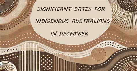 significant   indigenous australians  december mainie australia