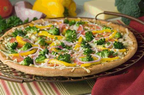 Whole Wheat Veggie Pizza