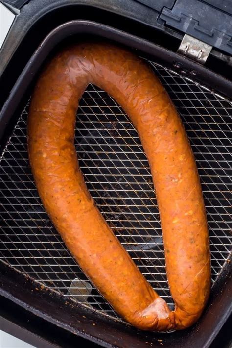 Air Fryer Smoked Sausage In Minutes Recipe Smoked Sausage