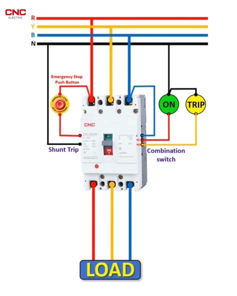 An Electrical Wiring Diagram Showing The Different Types Of Switches