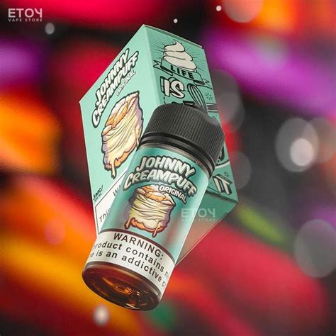 Johnny Creampuff Original 100ml Tinh Dầu Vape Mỹ Chính Hãng