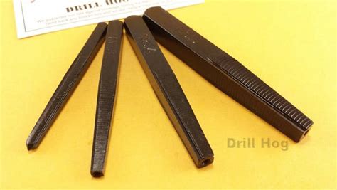 4 Pc Square Easy Out Set Ezout Round Screw Extractors Straight Lifetim