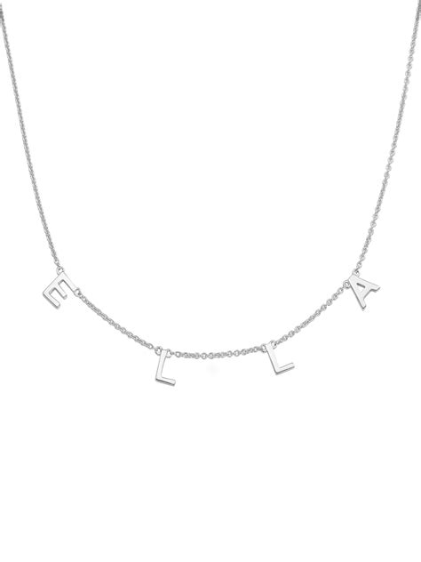 Name Necklace 925 Sterling Silver