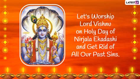 Nirjala Ekadashi 2021 Wishes Greetings WhatsApp Messages HD Images