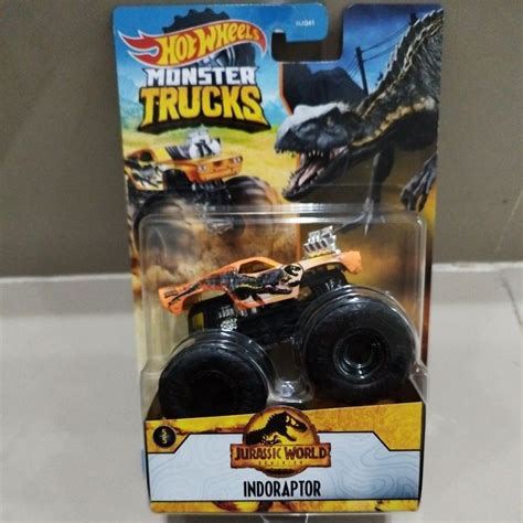Jual Hot Wheels Monster Trucks Jurassic World Indoraptor Shopee Indonesia