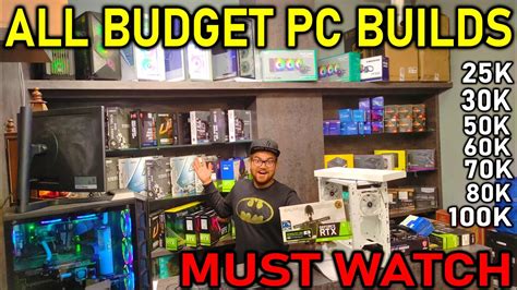 Cheap Best Budget Pc Builds K Pc K Pc Lakh Pc Best Gaming