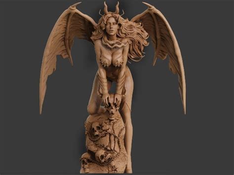3D Model 3d Stl Naked Woman Drawing File Stl For Priting 3d Printer And Printing Machine Digital
