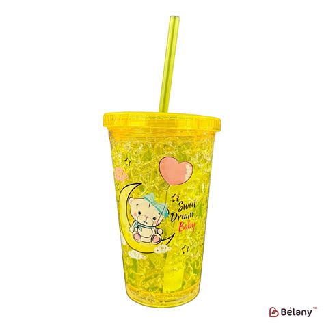 Купить Акриловый стакан 'Aria' желтый оптом по цене 116.85 грн./уп. с ...