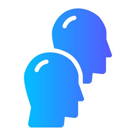 Head Free Networking Icons