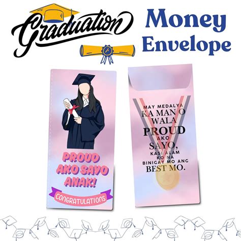 graduation money envelope creativenanay