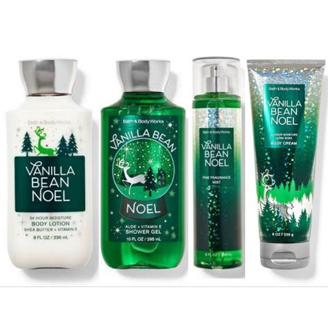 Jual BBW Bath And Body Works VANILLA BEAN NOEL Collection Shopee Indonesia
