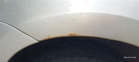 Замена переднего левого крыла и антикоррозийная обработка передних арок ...