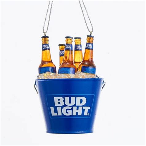 Budweiser® Bud Light Bottles In Ice Bucket Ornament Celebrations Hallmark