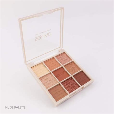 Nude Eyeshadow Mini Palette By Squad Cosmetics Shopee Philippines