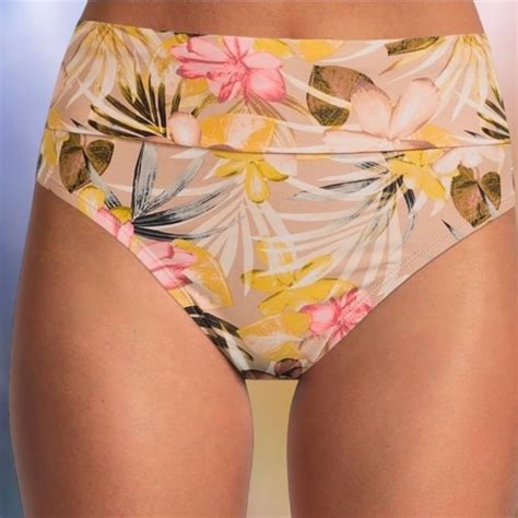 Time And Tru Swim Highwaist Swimsuit Bikini Bottoms Size X Poshmark