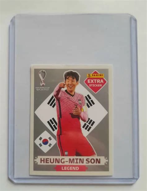 QATAR PANINI 2022 Extra Sticker Silver Heung Min Son EUR 30 00