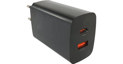 Oem Φορτιστής Χωρίς Καλώδιο με Θύρα Usb A And Usb C 65w Power Delivery